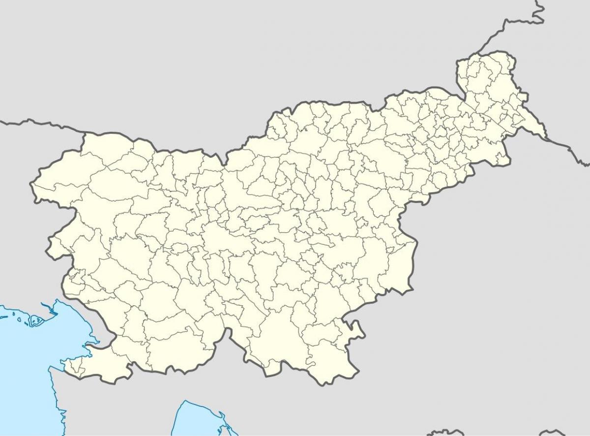 سلوفينيا خريطة الموقع