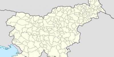 سلوفينيا خريطة الموقع